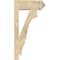 Ekena Millwork Balboa Arts & Crafts Rough Sawn Outlooker, Douglas Fir, 6"W x 14"D x 26"H OUT06X14X26BOA03RDF - alternate 3